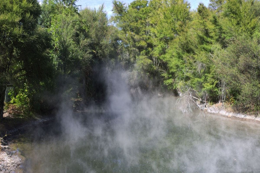 Boiling River of the Amazon 