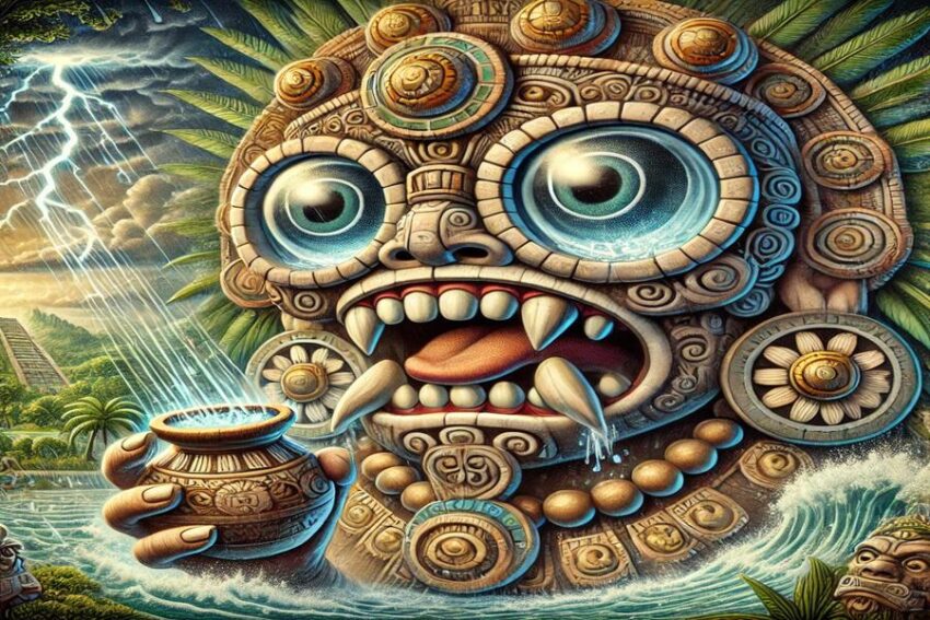 13 Unusual Aztec Gods and Their Powers: Tlaloc feature image