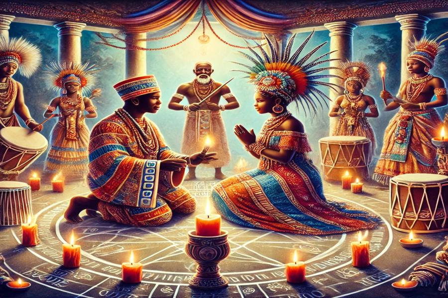 Houngans and Mambos in Haitian Vodou