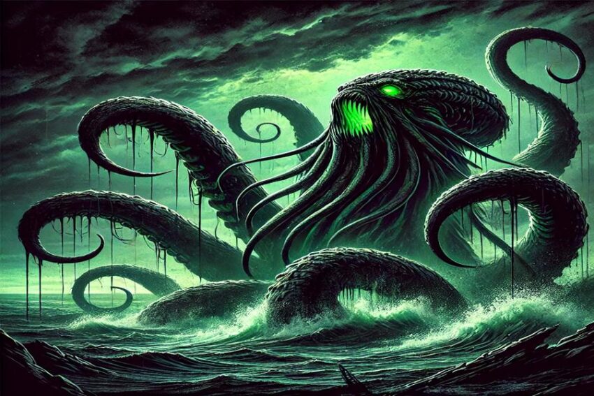 Sea-Faring Mythology Stories. The Kraken, featured image